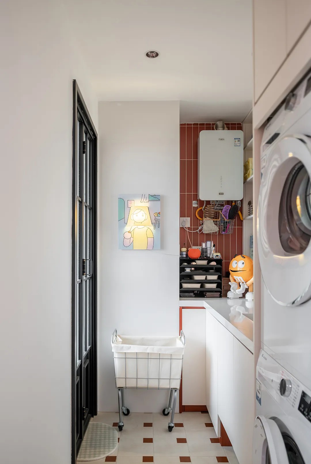 与家居博主的二搭中古风｜秋月｜全案托管设计